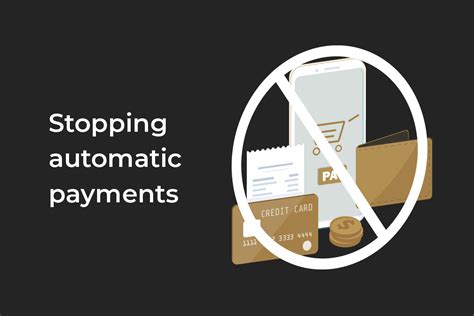 How to stop Recurring or Automatic Payments 